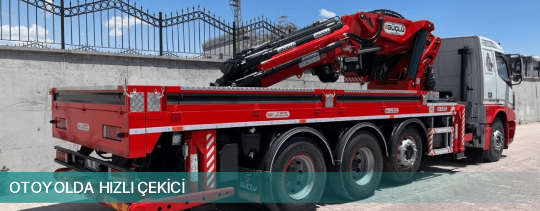 Alaçatı İlçemi Otoyolda Hızlı Çekici